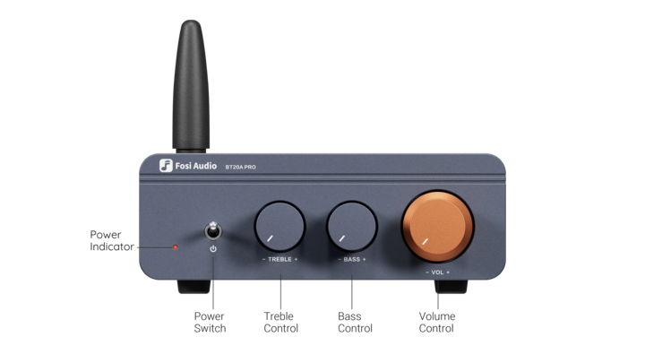 Fosi bt20a pro dg   fosi audio bt20a pro bluetooth stereo audio amplifier 2